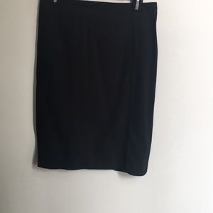 Theory Rita Tailor black pencil skirt